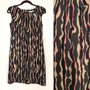 Trina Turk Sleeveless Printed Midi Dress Size 4